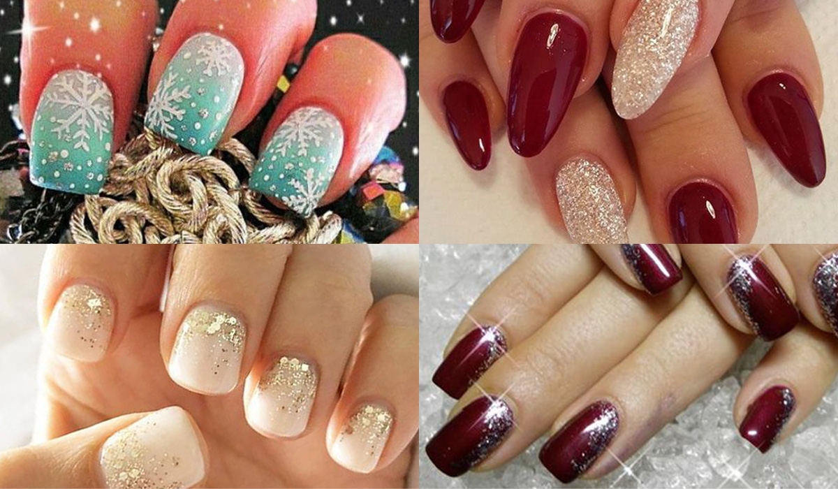 Simple And Brilliant Christmas Nail Art Ideas- Festive And Trendy At