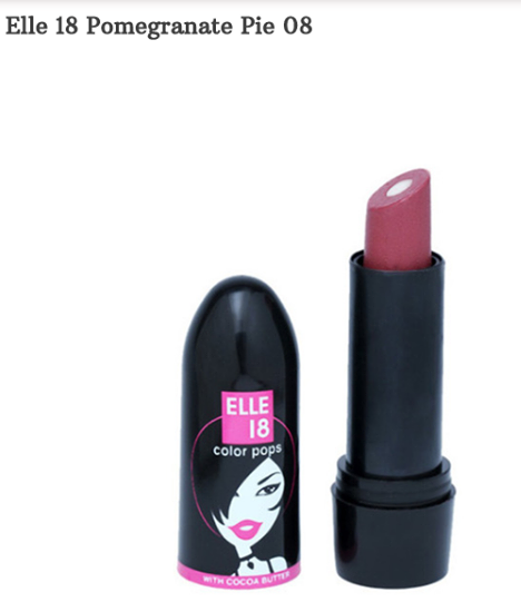 Elle 18 Color Pop Lipsticks All Shades Full Elle 18 Color Pop Range